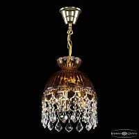 Подвесной светильник с хрустальными плафонами 5478/22 G Amber/M-1G Leafs Bohemia Ivele Crystal (Богемия Ивеле Кристалл)