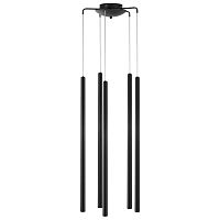 L5T747337 Люстра TUBO LED 25W 1500LM 25G ЧЕРНЫЙ 3000K (574727+747337 (5шт)