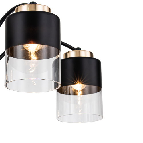 Светильник на штанге Escada 2121/5P E27*40W Black/Gold фото 4 Светильник на штанге Escada 2121/5P E27*40W Black/Gold фото 4