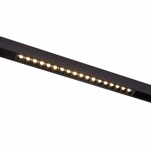 ST361.436.18 Магнитный трековый светильник Черный LED 1*18W 3000K 1 407Lm Ra>90 36° IP20 L331xW22xH4 SKYLINE 48 фото 4