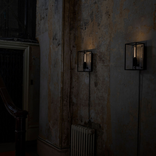 Настенный светильник Caged Medium White фото 4