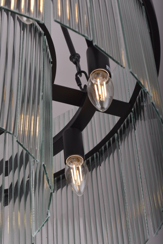 Люстра MD2313-8A matt black фото 4 Люстра MD2313-8A matt black фото 4