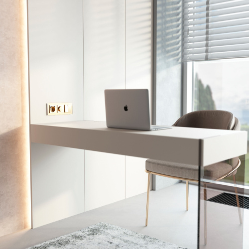 Диммер N (шампань) W1142011 фото 3 Диммер N (шампань) W1142011 фото 3