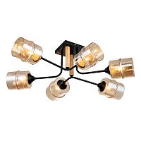 Потолочный светильник Escada 699/6P E27*60W Black