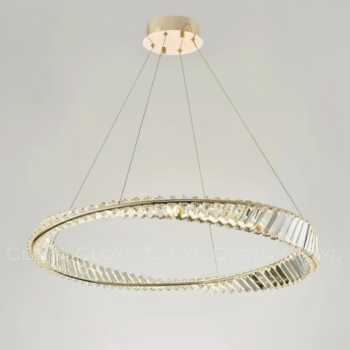 Люстра Cloyd PAULI C1 / Ø80 см - золото (арт.11458)