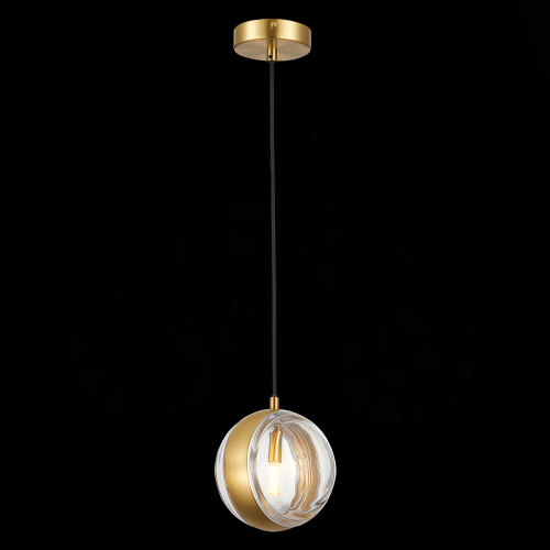 SL1156.303.01 Подвес ST-Luce Латунь/Прозрачный G9 1*5W BALA SL1156.303.01 Подвес ST-Luce Латунь/Прозрачный G9 1*5W BALA