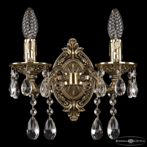 Бра бронзовые 7026B1/2/125 A GB Bohemia Ivele Crystal (Богемия Ивеле Кристалл)