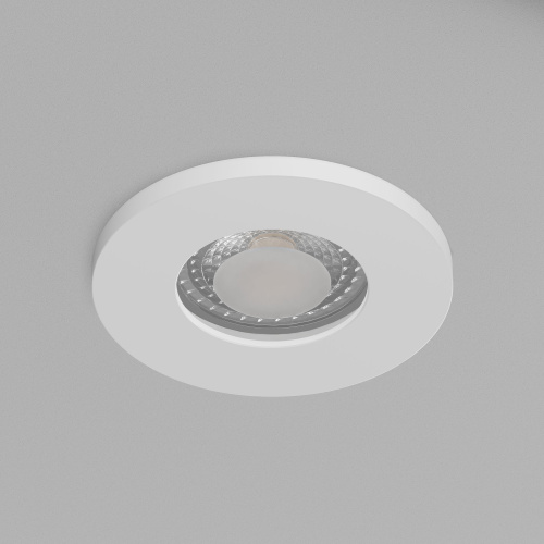 DK2036-WH Встраиваемый светильник влагозащ., IP 44, до 15 Вт, GU10, LED, белый, алюминий фото 3