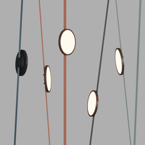 DK5567-BK Cветильник для трека-ремня Belty, серия Flow, со светодиодом, D168*H29.5мм, 48V DC, 10W, RA90, 120°, 3000K, IP20, черный, алюминий фото 3 DK5567-BK Cветильник для трека-ремня Belty, серия Flow, со светодиодом, D168*H29.5мм, 48V DC, 10W, RA90, 120°, 3000K, IP20, черный, алюминий фото 3