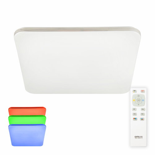 Citilux Симпла CL714K680G RGB Люстра светодиодная с пультом Citilux Симпла CL714K680G RGB Люстра светодиодная с пультом