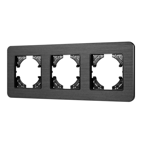 Рамка алюминиевая FRM-AKIRY-AL-3-BK Arlight 049729 Рамка алюминиевая FRM-AKIRY-AL-3-BK Arlight 049729