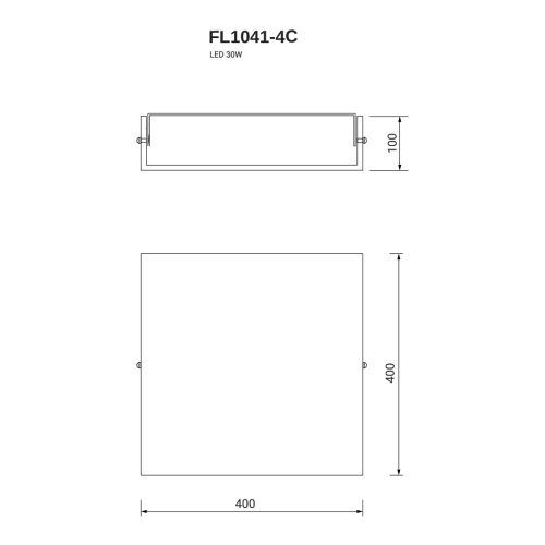 Потолочная люстра Relaxatio FL1041-4C фото 6