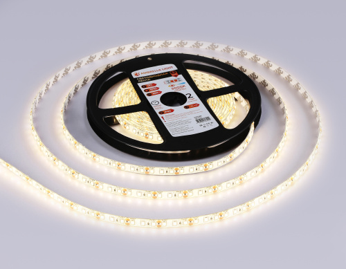 Светодиодная лента 12В 2835 120Led 9.6Вт/м 3000K IP65 5м фото 3 Светодиодная лента 12В 2835 120Led 9.6Вт/м 3000K IP65 5м фото 3