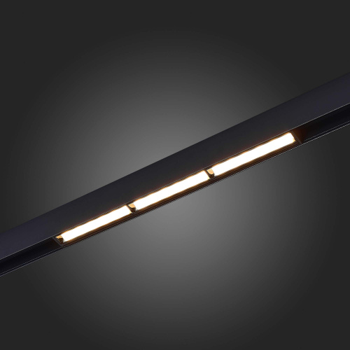 ST804.436.18 Магнитный трековый светильник Черный LED 1*18W 3000K 1 000Lm Ra>90 120° IP20 L330xW22xH SKYLINE 48 фото 5