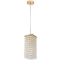 795422 Подвес CRISTALLO 1х40W G9 ЗОЛОТО