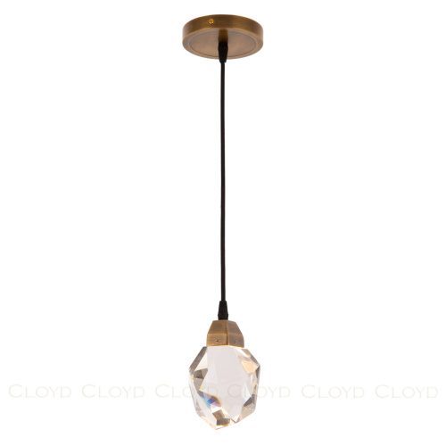 Подвесной светильник Cloyd BOZON-A P1 / выс. 16 см - латунь темная (арт.10723) фото 3