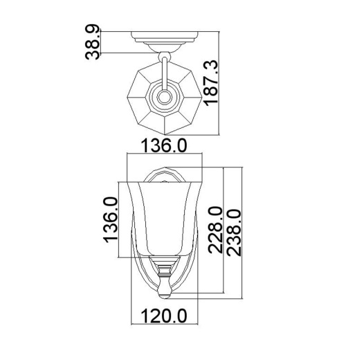 Бра для ванных комнат HK-SHELLY1-BATH Hinkley, арт. HK-SHELLY1-BATH фото 8 Бра для ванных комнат HK-SHELLY1-BATH Hinkley, арт. HK-SHELLY1-BATH фото 8