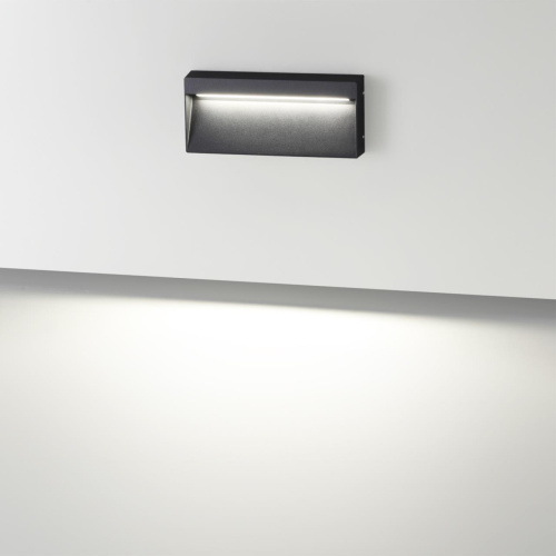 6649/5WL NATURE ODL24 000 черный/металл/акрил Подсветка для лестниц IP54 LED 5W 4000K 180° AC85-265V VITTY фото 3 6649/5WL NATURE ODL24 000 черный/металл/акрил Подсветка для лестниц IP54 LED 5W 4000K 180° AC85-265V VITTY фото 3