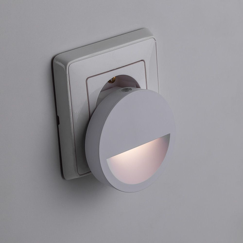 Светильник ночник Feron FN1121 0,5W 230V, белый фото 7