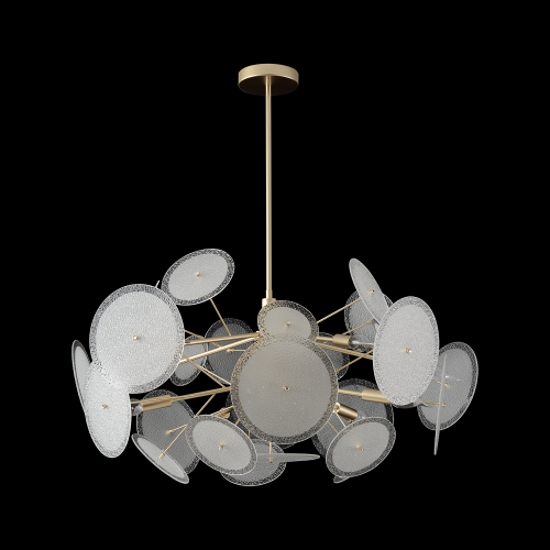 Crystal Lux Люстра Crystal Lux DANDELION SP10 GOLD фото 8