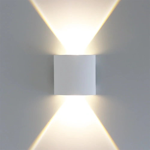 Фасадный светильник Arte Lamp BOSTO A3122AL-2WH фото 3 Фасадный светильник Arte Lamp BOSTO A3122AL-2WH фото 3