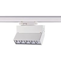 358668 PORT NT21 318 белый Трехфазный трековый светодиодный светильник IP33 LED 4000K 13W 110-265V EOS