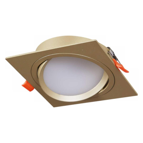 Встраиваемый светильник Reluce Technical 53026-9.0-001LD GX53 GD Встраиваемый светильник Reluce Technical 53026-9.0-001LD GX53 GD