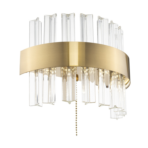 Citilux Рианна CL337313 LED Бра хрустальное с выключателем Бронза фото 5 Citilux Рианна CL337313 LED Бра хрустальное с выключателем Бронза фото 5