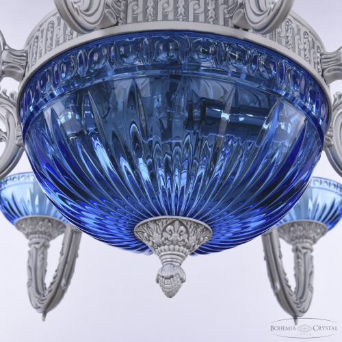 Люстра хрустальная AL79101P/8/250 WMN P Aquamarine/M-1G Bohemia Ivele Crystal (Богемия Ивеле Кристалл) фото 7