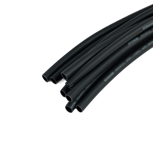 HSTG-642-100BK Термоусадочная трубка клеевая 6,4/2,0 длина 100 см., усадка 3:1, черный фото 5