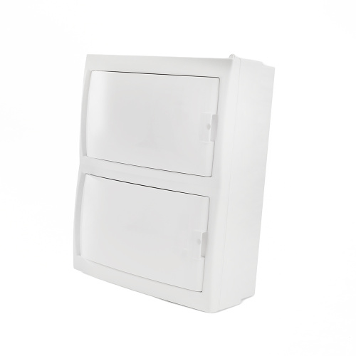 Бокс настенный STEKKER EBX50-3/16-20 16 модулей, белый, пластик, серия ArcaClass