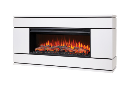 Каминокомплект VEGA/ВЕГА Белый матовый с очагом Электроочаг JOKER/ДЖОКЕР 45 фото 4