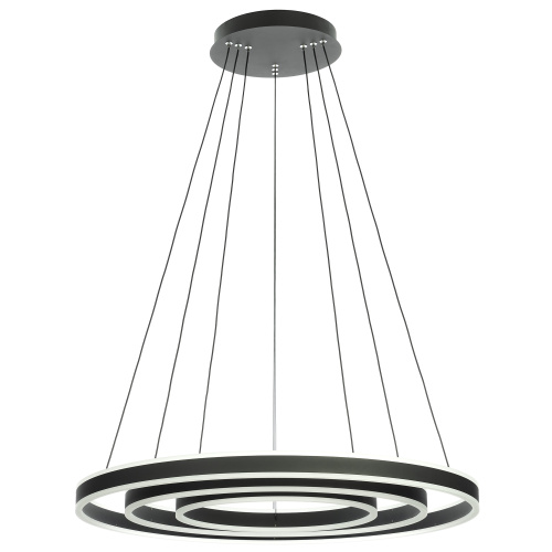Citilux Дуэт CL719681 LED Люстра подвесная с пультом Чёрная фото 6 Citilux Дуэт CL719681 LED Люстра подвесная с пультом Чёрная фото 6