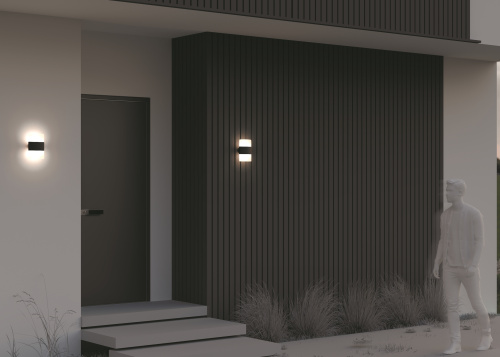 Уличный настенный светильник Outdoor O442WL-L12GF3K фото 10