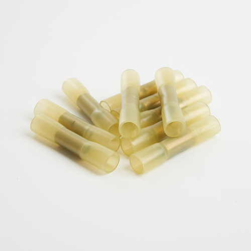 Гильза соединительная изолированная термоусаживаемая STEKKER LD300-4060  сечение4-6-2,5мм2, 48A, желтый (DIY упак 10шт) фото 3