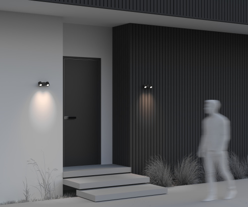 Уличный настенный светильник Outdoor O010WL-02B фото 10