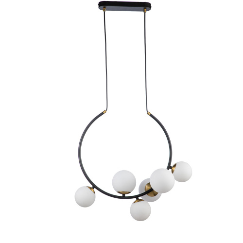 Подвесной светильник 11002/6P Black фото 2