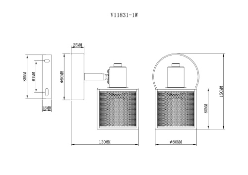 Спот Moderli V11831-1W Suspent фото 3