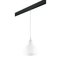 PRO865016 Светильник д/1-фазн трека LOFT 1х40W E14 БЕЛЫЙ/ЧЕРНЫЙ (865016+595007)