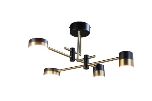 Люстра подвесная черная LED 40Вт D60см Zortes LUNAR ZRS.1805.04 фото 9 Люстра подвесная черная LED 40Вт D60см Zortes LUNAR ZRS.1805.04 фото 9