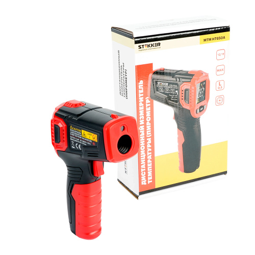 MTM HT650A Дистанционный измеритель температуры (пирометр), 2 батареи тип ААА 1,5В, черный/красный фото 2 MTM HT650A Дистанционный измеритель температуры (пирометр), 2 батареи тип ААА 1,5В, черный/красный фото 2