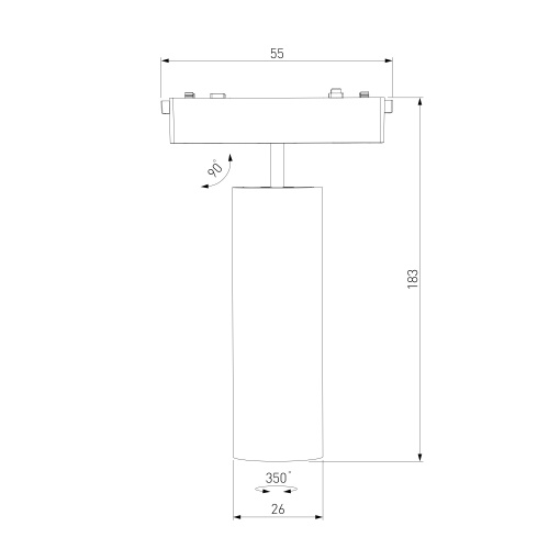 Трековый светильник 18W 4000K Arcos Flat Magnetic 85096/01 фото 8 Трековый светильник 18W 4000K Arcos Flat Magnetic 85096/01 фото 8
