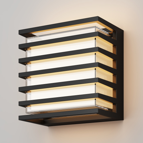 Уличный настенный светильник Outdoor O020WL-L10B3K фото 8