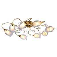 Потолочная люстра Arte Lamp MUGHETTO A9289PL-8GO