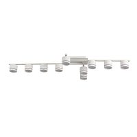 8303/10C COMFI LN26 237 белый, металл Светильник потолочный GX53 LED 10*7W 220V AGNIA