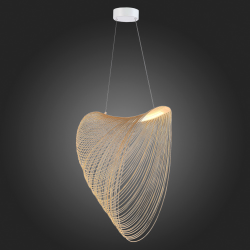 SL6900.503.32 Светильник подвесной ST-Luce Белый/Древесный LED 1*32W 4000K FOSSIL фото 5