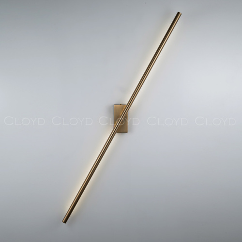 Бра Cloyd LINEAS-B W1 / выс. 100 см- 3000K - латунь (арт.20857) фото 2 Бра Cloyd LINEAS-B W1 / выс. 100 см- 3000K - латунь (арт.20857) фото 2