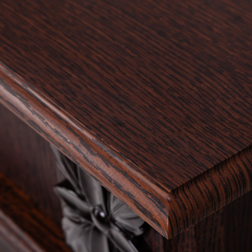 Каминокомплект PHILADELPHIA/ВЕРОНА Орех с очагом Электроочаг MOONBLAZE LUX/МУНБЛЕЙЗ фото 3