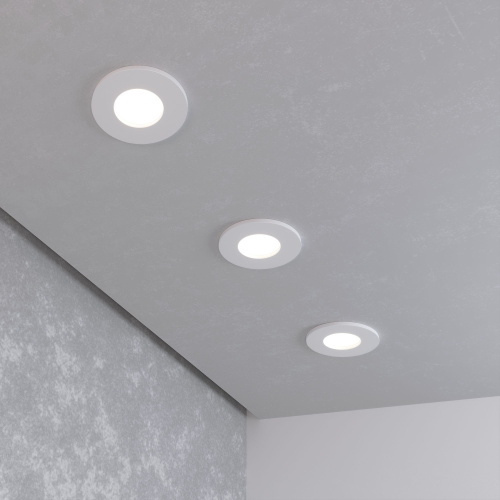 Встраиваемый точечный светильник 125 MR16 белый матовый фото 3