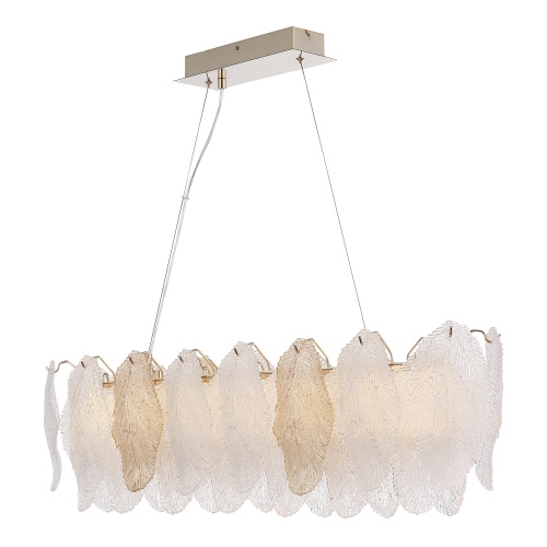 SL6135.233.01 Светильник подвесной ST-Luce золото/прозрачный, янтарный LED 1*24W 3000K LIGHTSOME фото 5